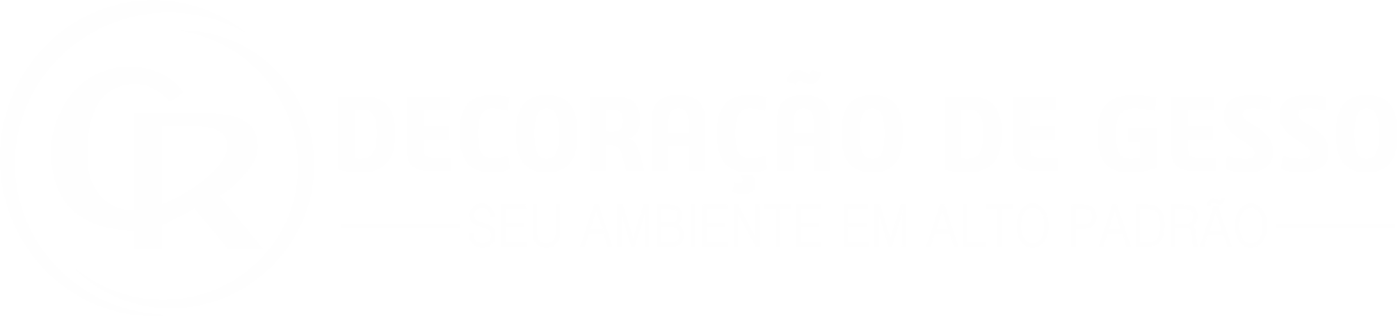 CR DECORAÇÃO DE GESSO