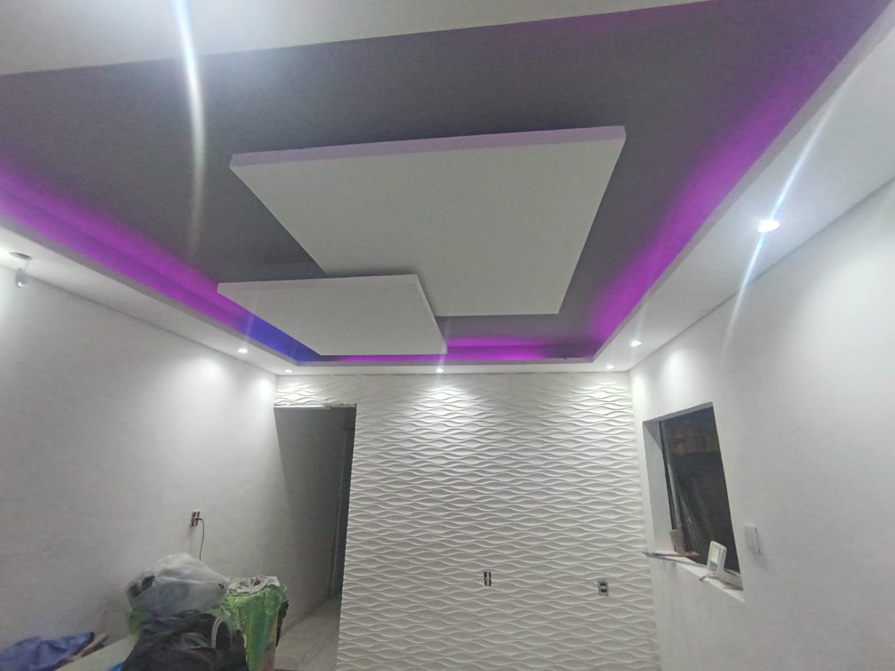Revestimento 3D - Parede - Teto